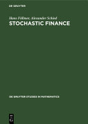 Stochastic finance : an introduction in discrete time /