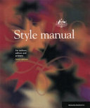 Style manual for authors, editors and printers. /