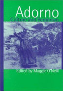 Adorno, culture and feminism /
