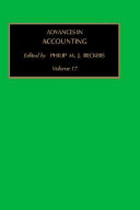 Advances in accounting.