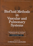 Biofluid methods in vascular and pulmonary systems /