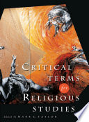 Critical terms for religious studies /