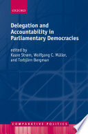 Delegation and accountability in parliamentary democracies /