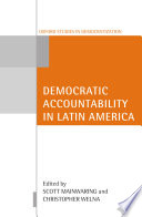 Democratic accountability in Latin America /