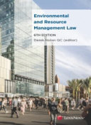 Environmental and resource management law /