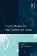 Finance markets, the new economy and growth /