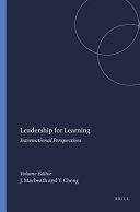Leadership for learning : international perspectives /