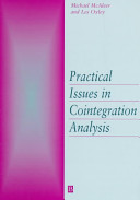 Practical issues in cointegration analysis /
