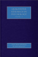 Qualitative research in psychology /