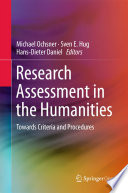 Research assessment in the humanities : towards criteria and procedures /