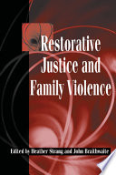 Restorative justice and family violence /