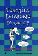 Teaching language : secondary.