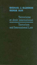 Terrorisme et droit international = Terrorism and international Law /