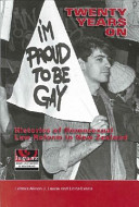 Twenty years on : histories of homosexual law reform in New Zealand /