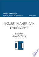 Nature in American philosophy /
