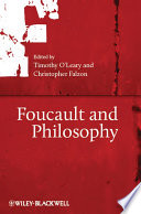 Foucault and philosophy /