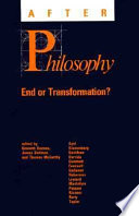 After philosophy : end or transformation /