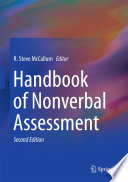 Handbook of nonverbal assessment /