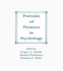Portraits of pioneers in psychology /
