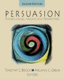 Persuasion : psychological insights and perspectives /