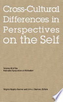 Cross-cultural differences in perspectives on the self /