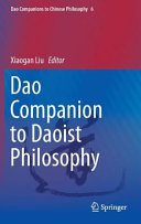 Dao companion to Daoist philosophy /