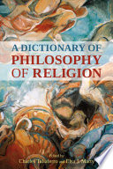 A dictionary of philosophy of religion /