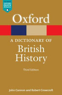 A dictionary of British history /