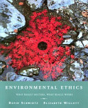 Environmental ethics : what really matters, what really works /