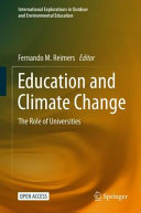 Education and climate change : the role of universities /