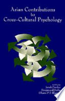 Asian contributions to cross-cultural psychology /