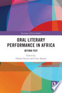 Oral literary performance in Africa : beyond text /