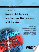 Research methods for leisure, recreation and tourism /