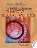 The Sage encyclopedia of qualitative research methods /