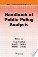 Handbook of public policy analysis /
