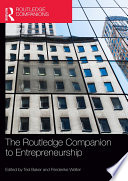 The Routledge companion to entrepreneurship /