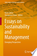Essays on sustainability and management : emerging perspectives /