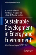 Sustainable development in energy and environment : select proceedings of ICSDEE 2019 /