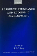 Resource abundance and economic development /