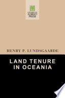 Land tenure in Oceania /