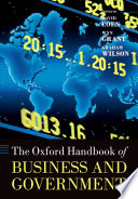 The Oxford handbook of business and government /