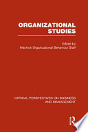Organizational studies /