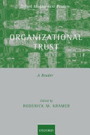Organizational trust : a reader /