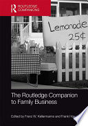 The Routledge companion to family business /