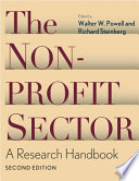 The nonprofit sector : a research handbook /