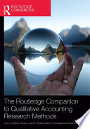 The routledge companion to qualitative accounting research methods /