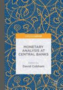 Monetary analysis at central banks /
