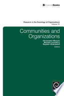 Communities and organizations /