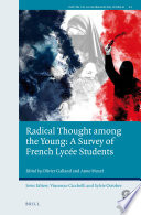 Radical thought among the young : a survey of French lycée students /