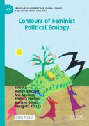 Contours of feminist political ecology /